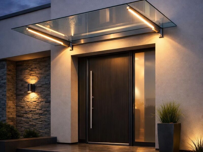 Wie Sie Ihren Hauseingang mit einem professionellen Vordach aufwerten