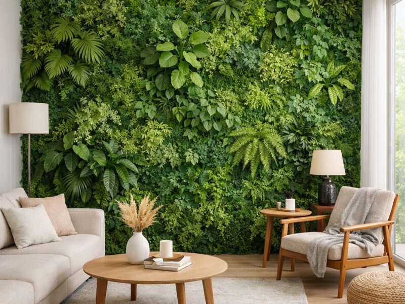 Grüne Akzente, die Räume verwandeln – leicht, stabil und überraschend echt